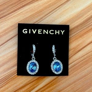 GIVENCHY | Crystal Oval Earrings